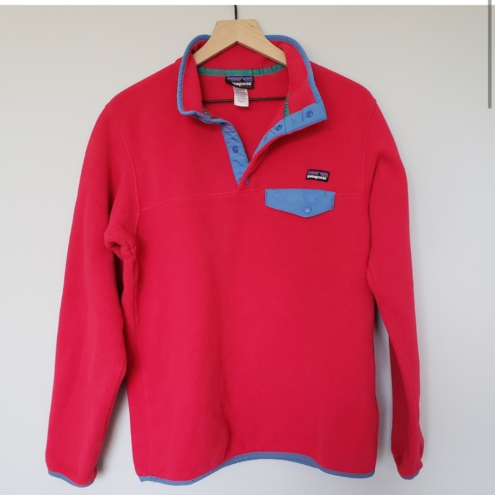 Patagonia Synchilla T Snap Pullover Flecce Jacket